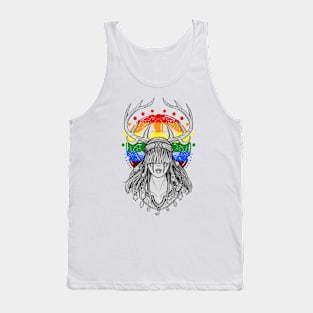 Lesbian pagan norse pride Heilung band Tank Top